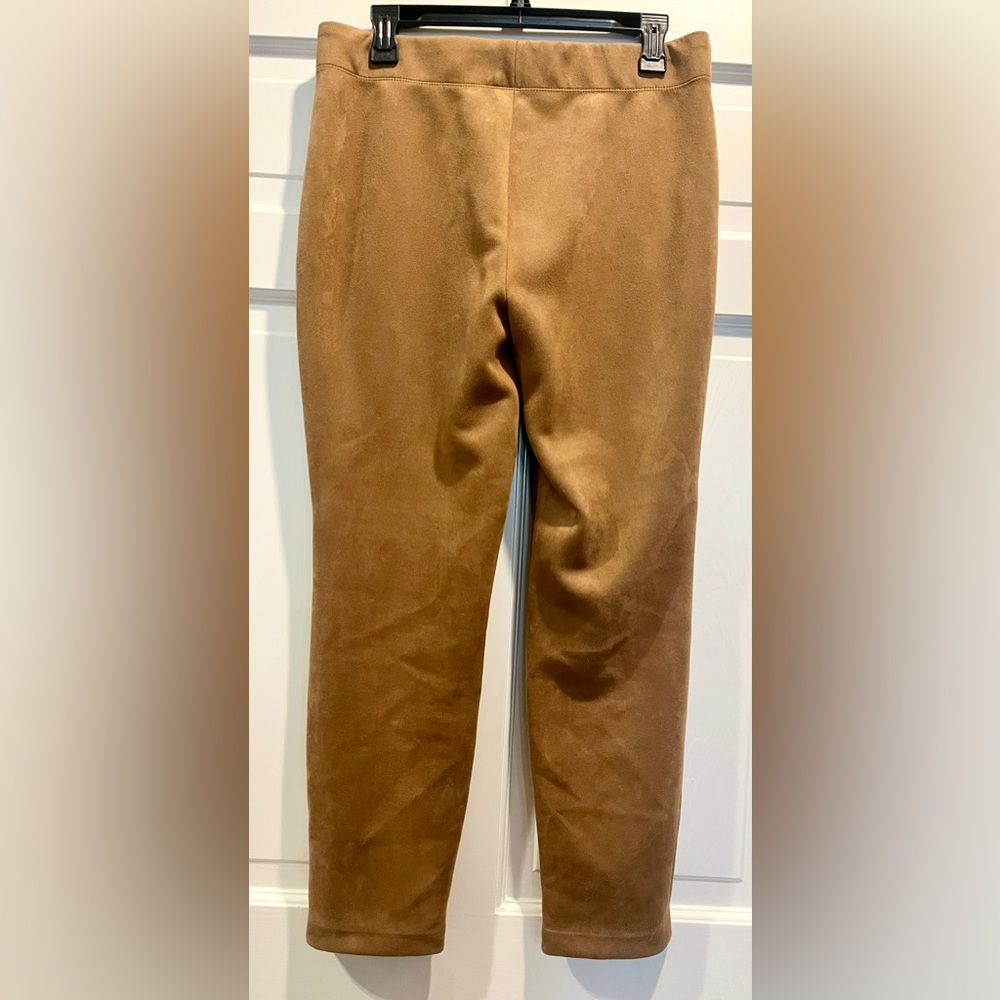 Women's Max Studio suede pants, size XL